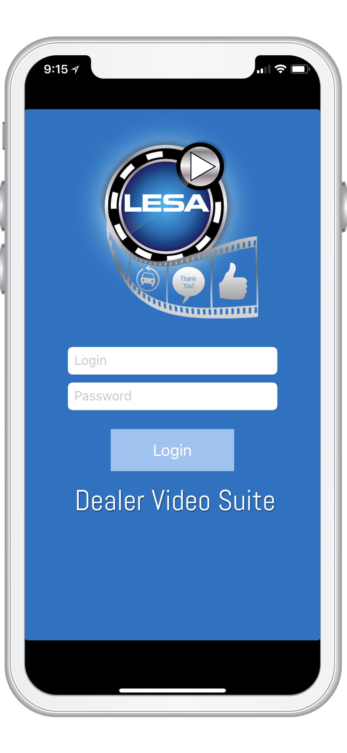 DVS login page