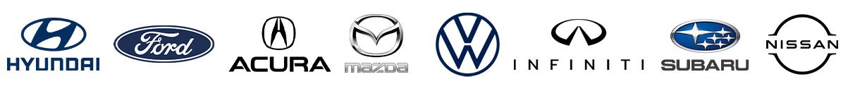 Multiple car dealer logos