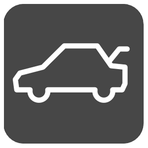 Car trunk icon