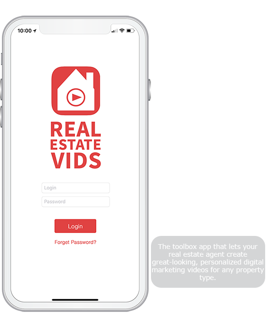 Real Estate Vids app