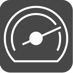 Car gauge icon
