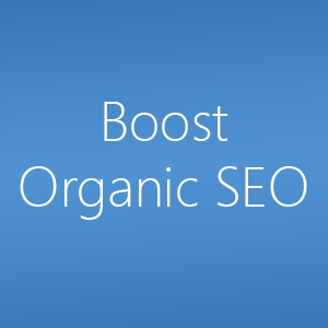 Boost organic SEO